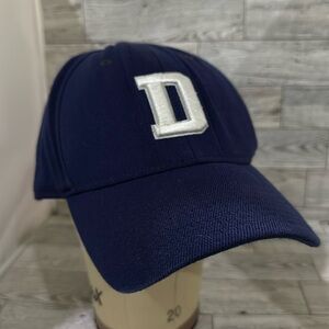 Dallas cowboys blue fitted Reebok baseball cap hat size large/xl